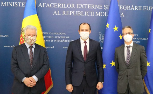 Întrevederea Ministrului Oleg Țulea cu Președintele în exercițiu al OSCE pentru procesul de reglementare transnistreană, Thomas Mayr-Harting